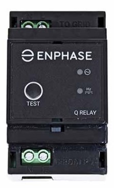 ENPHASE Relais externe de déconnexion QRELAY monophasé - Q-RELAY-1P-INT En cas d’anomalie sur le réseau, ce relais Q externe vient assurer le découplage (déconnexion) des micro-onduleurs et ainsi garantir leur protection sur le réseau AC. Ce dispositif est uniquement dédié aux installations monophasées.