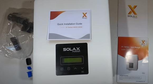 onduleur réseau Solax X1 Mini 3.0 3000VA. Cela permet de faire de l